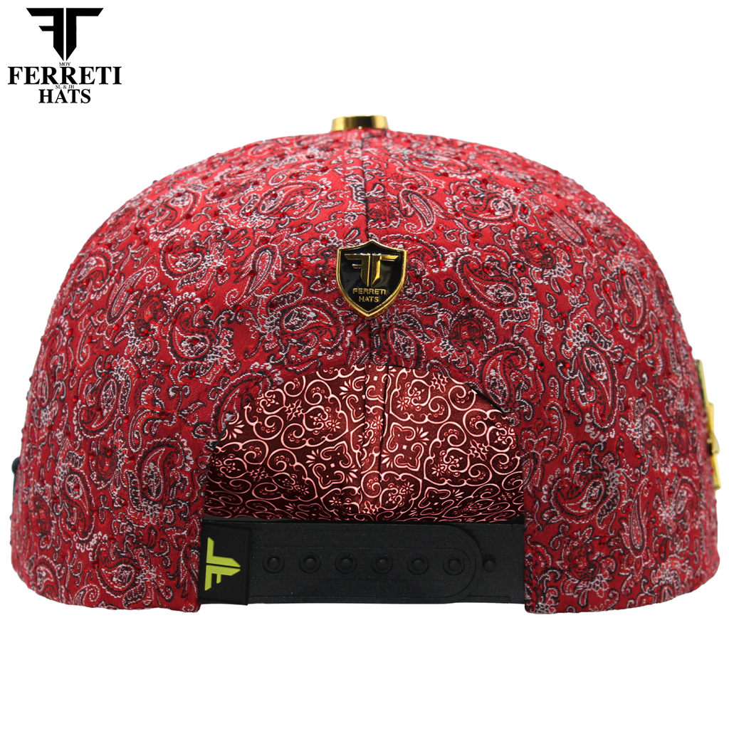 FERRETI HATS PREMIUM FT202 Royal Compass Baseball Cap For Men