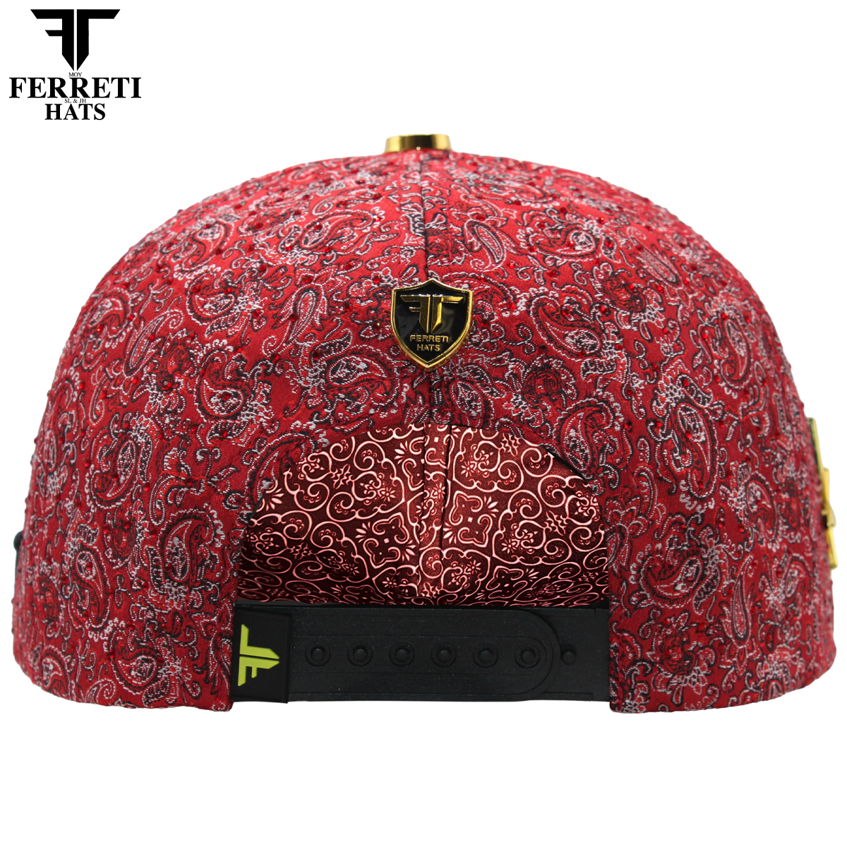 FERRETI HATS PREMIUM FT202 Royal Compass Baseball Cap For Men