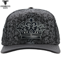 FERRETI HATS PREMIUM FT203 Black Crown Baseball Cap For Men