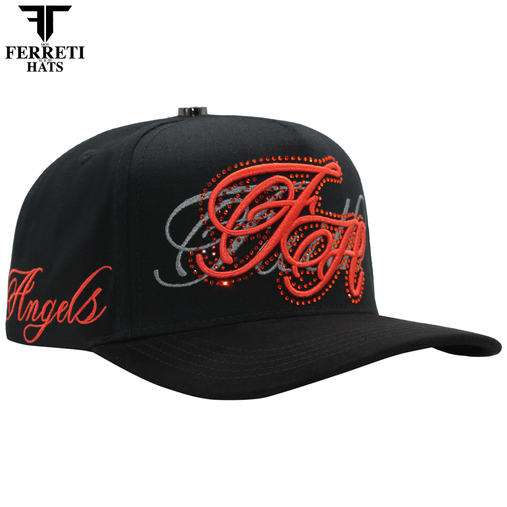 FERRETI HATS PREMIUM FT217 Angels On Hell Baseball Cap For Men