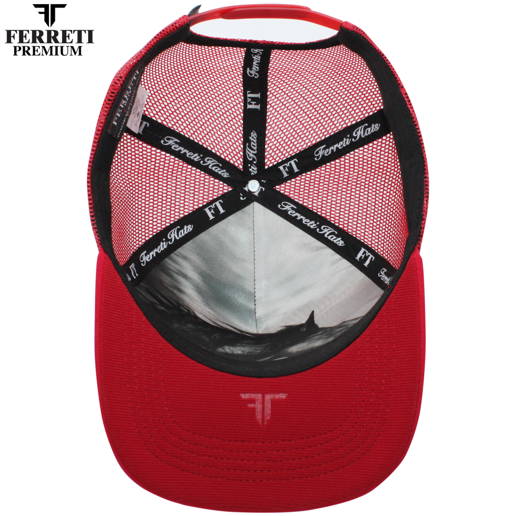 FERRETI HATS PREMIUM FT90M ROJO