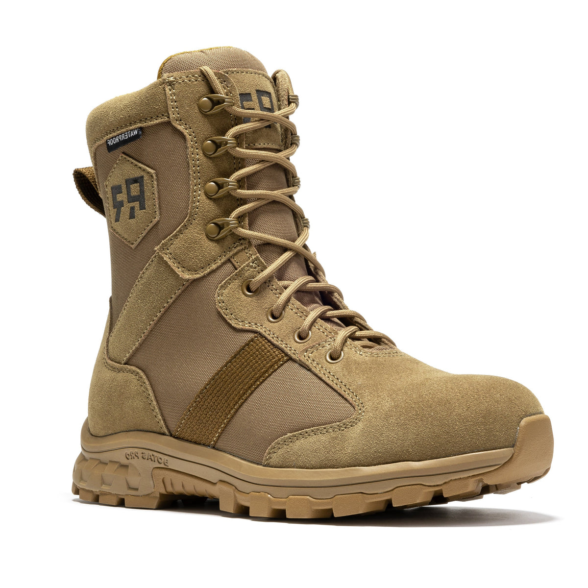Men's Coyote 8 Inch Suede Leather Waterproof Tactical Military Boots AB500