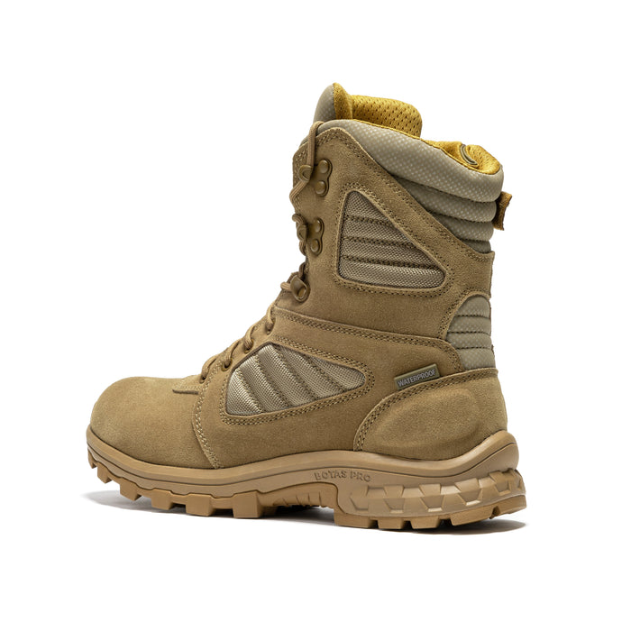 ROCKROOSTER Burano Coyote Tactical Military Boots AB540 - vista lateral