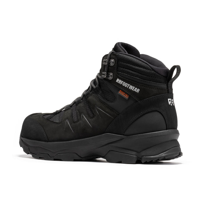 ROCKROOSTER Farmington Steel Toe Waterproof Hiking Boots AH001 - vista frontal