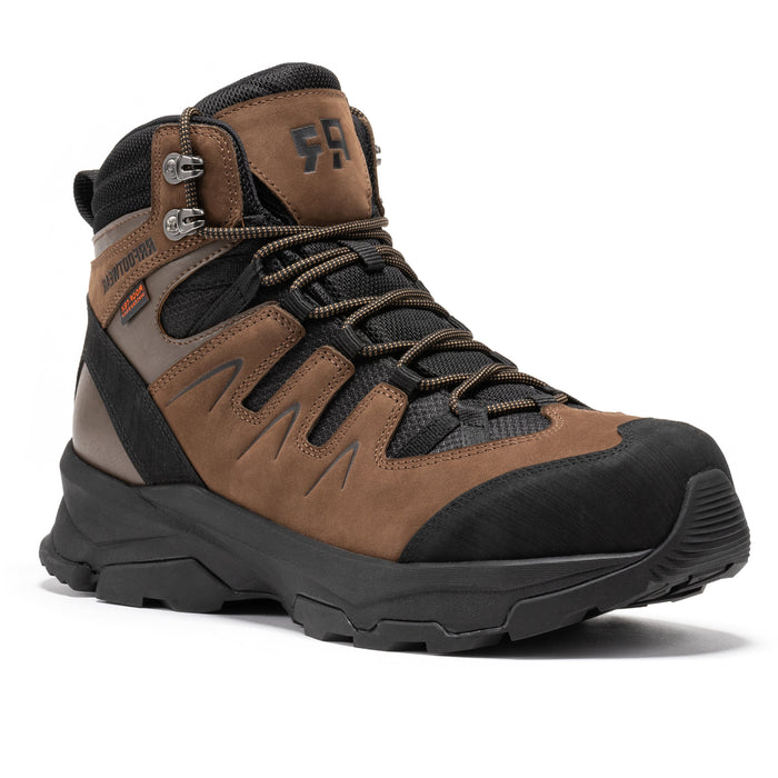 ROCKROOSTER Farmington Steel Toe Waterproof Hiking Boots AH001 - vista lateral