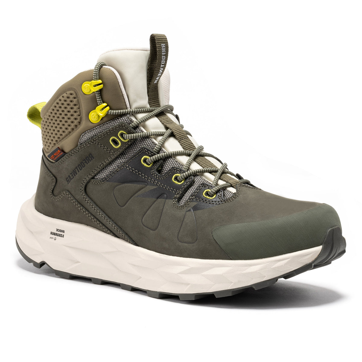 Men's Green 6 Inch Waterproof Hiking Boots OC21033