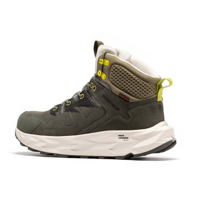 ROCKROOSTER Farmington Green 6 Inch Hiking Boots OC21033