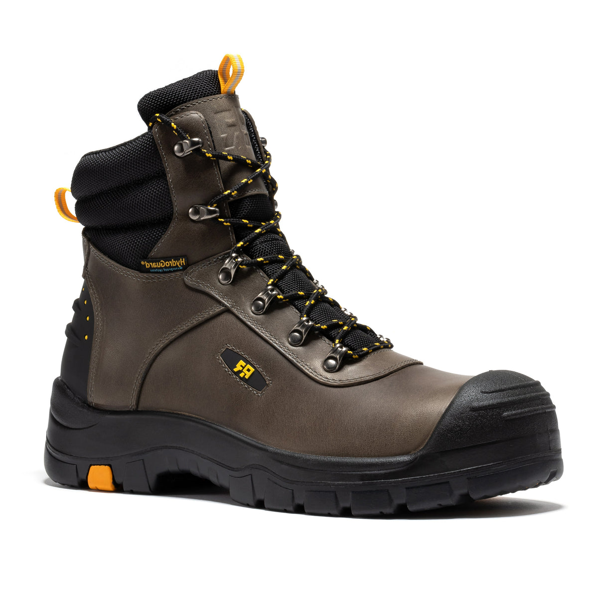Men's Rust 6 Inch Waterproof Composite Toe Leather Work Boots AK665