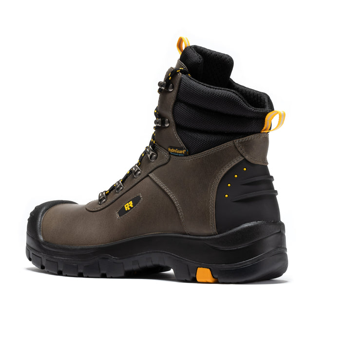 ROCKROOSTER Woodland Rust Waterproof Composite Toe Boots AK665 - vista lateral
