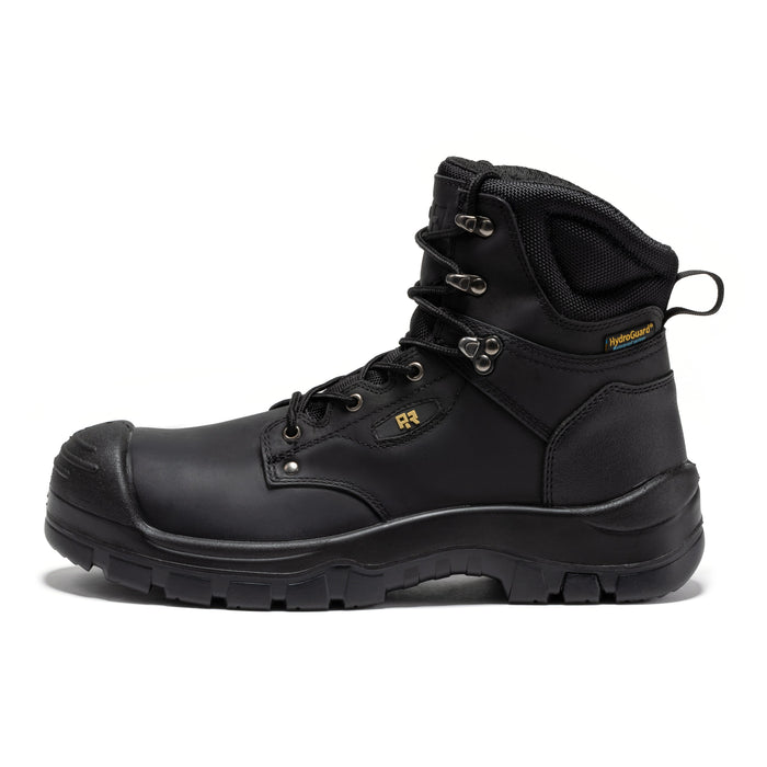 ROCKROOSTER Woodland Black Waterproof Composite Toe Boots AK662 - vista frontal