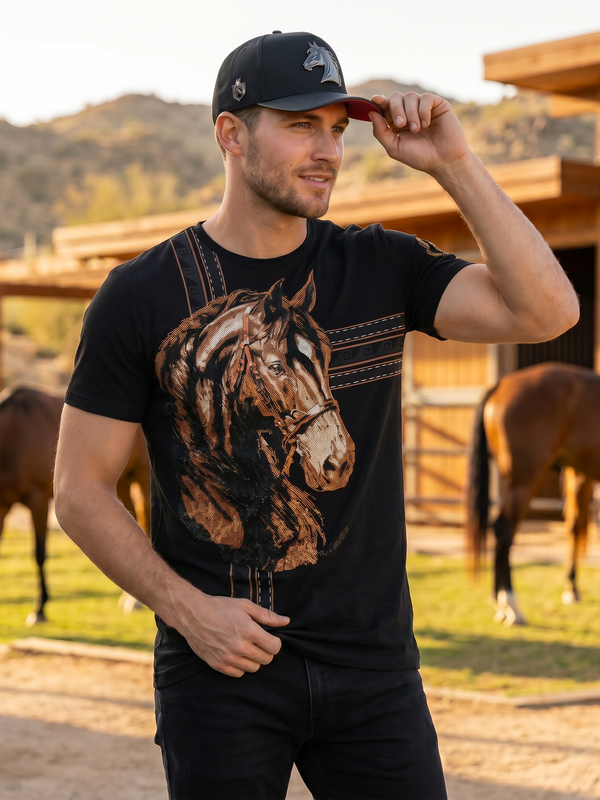 LAV94787 Premium Horse Luxe T-Shirt