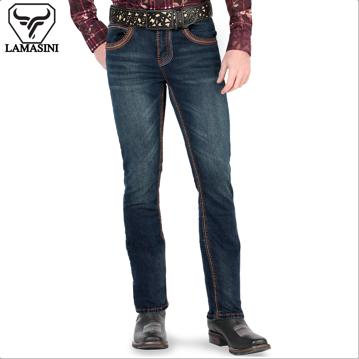 LAMASINI LM1851 Dark Blue (Heavy Denim)