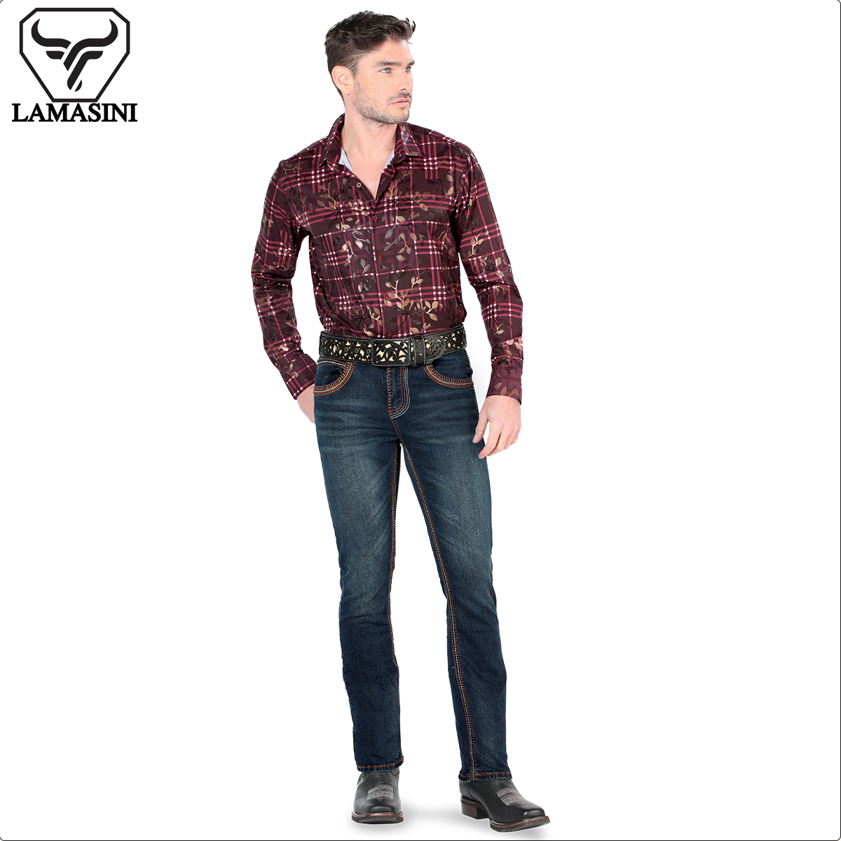 LAMASINI LM1851 Dark Blue (Heavy Denim)