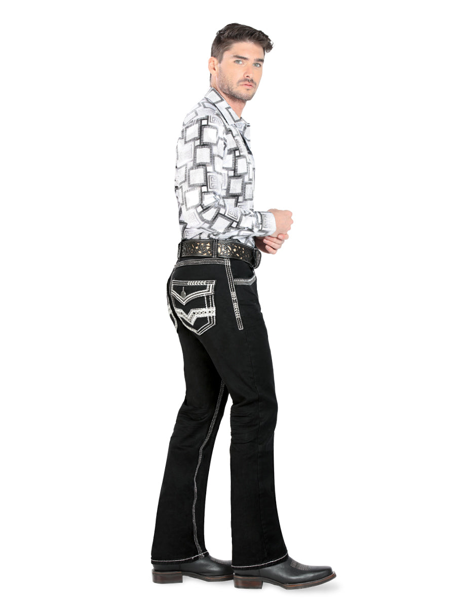 LAMASINI LM1851 Black (Heavy Denim)