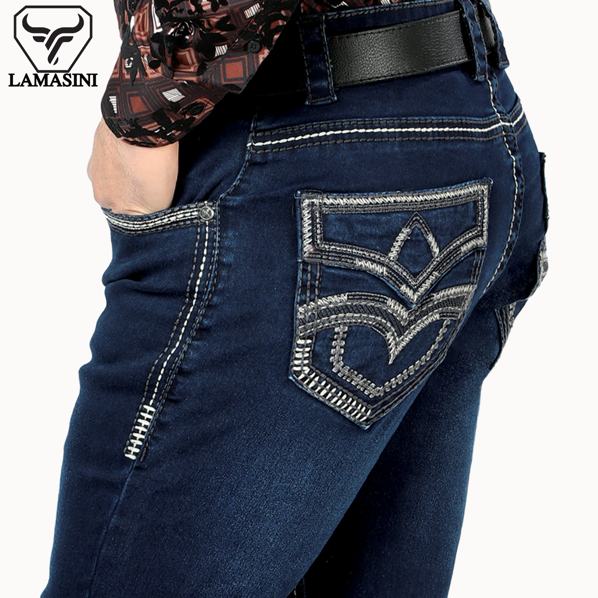 LAMASINI LM1867 Dark Blue (Heavy Denim)