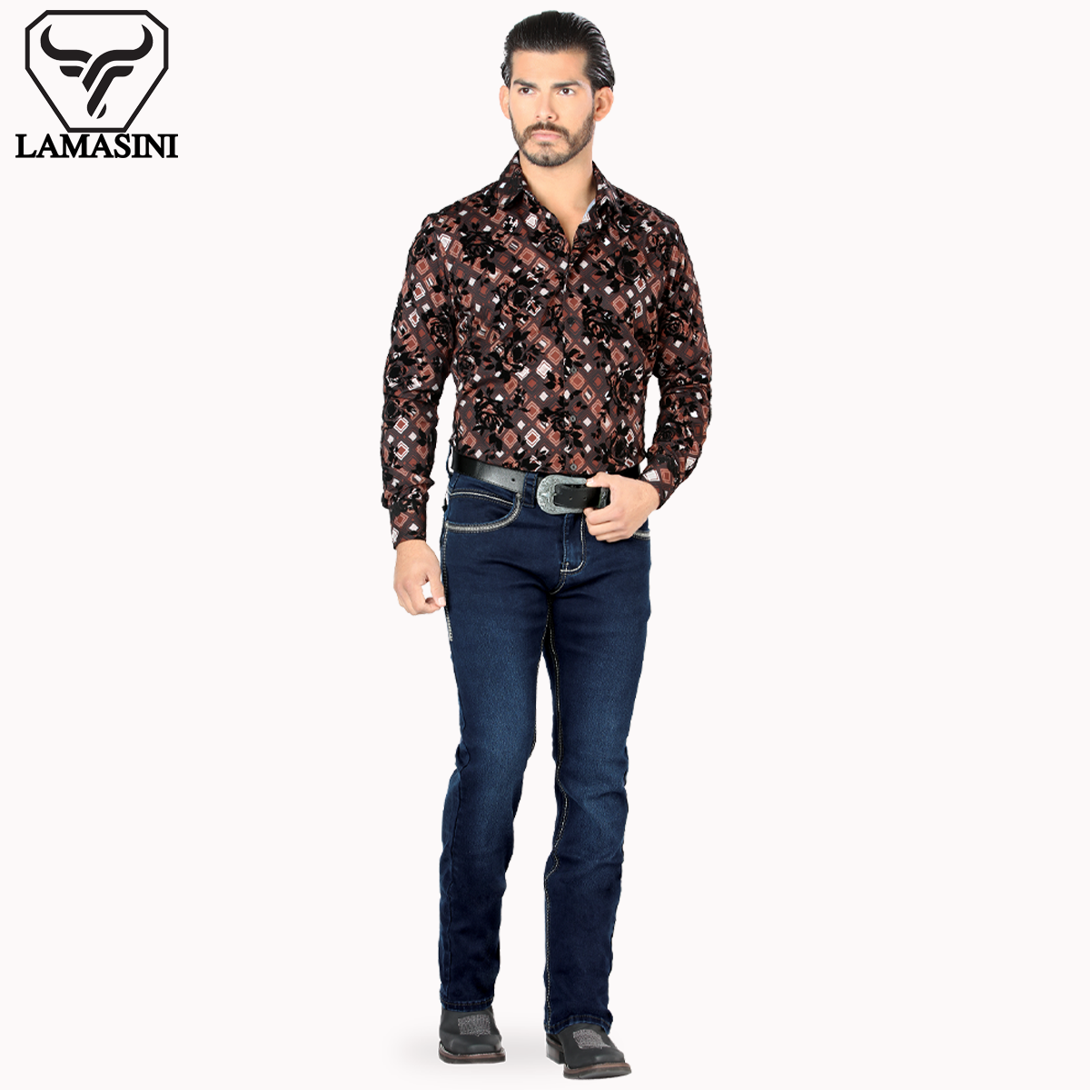 LAMASINI LM1867 Dark Blue (Heavy Denim)