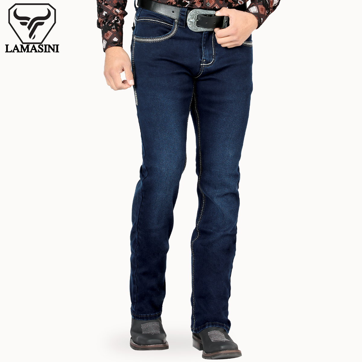 LAMASINI LM1867 Dark Blue (Heavy Denim)