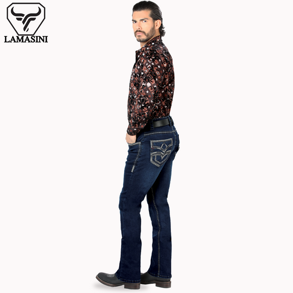 LAMASINI LM1867 Dark Blue (Heavy Denim)