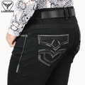 LAMASINI LM1867 Jet Black (Heavy Denim)