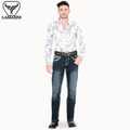 LAMASINI LM1867 Medium Blue (Heavy Denim)