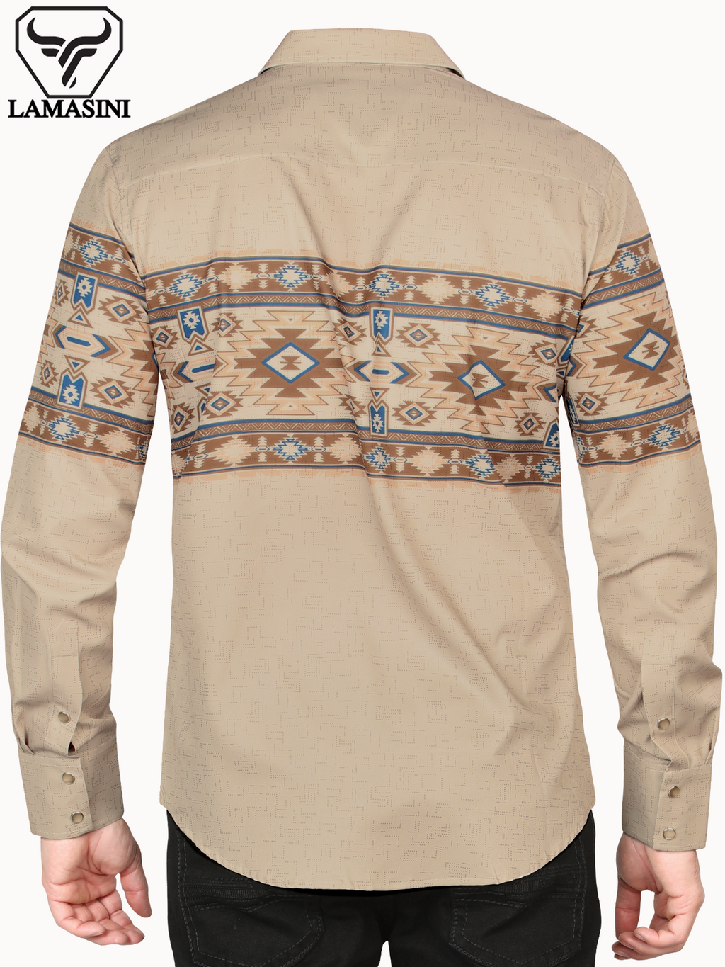 LAMASINI LM2011 Denim Shirt