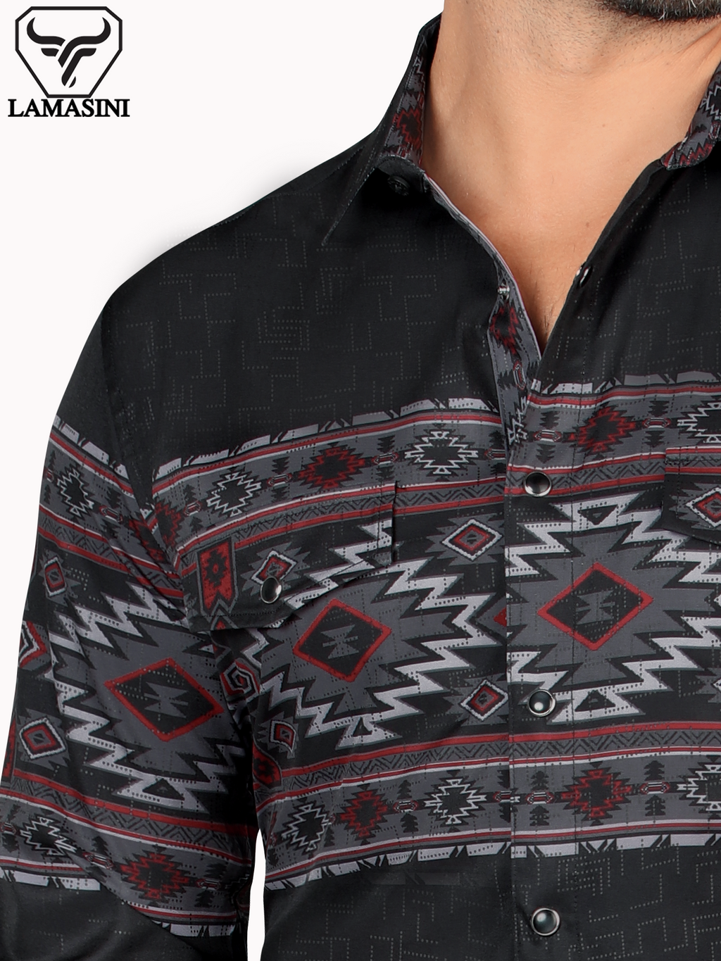 LAMASINI LM2011 Denim Shirt