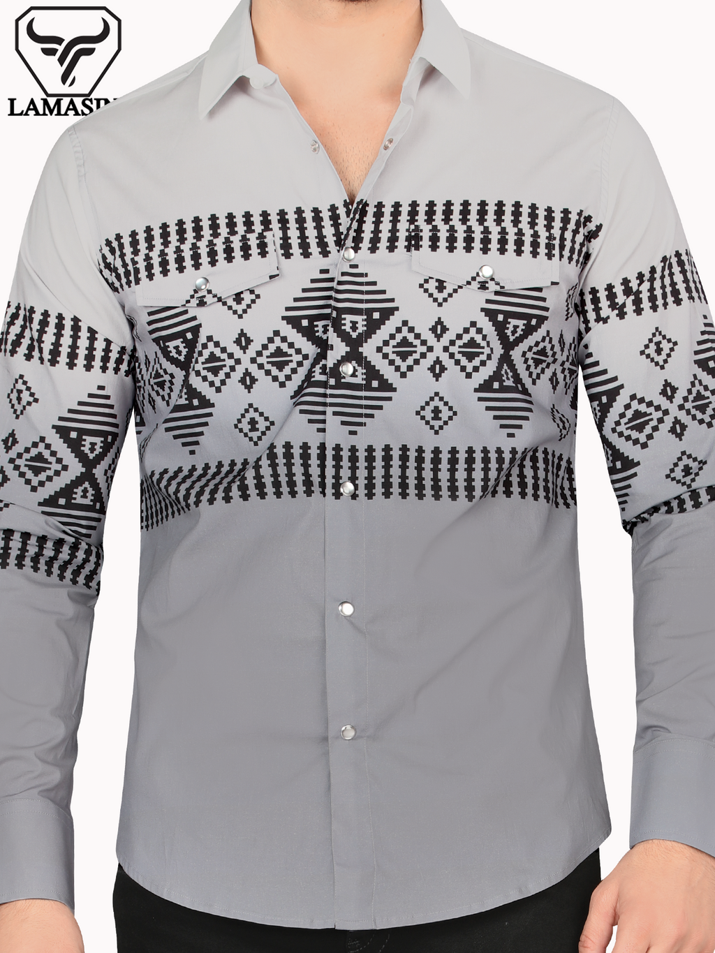 LAMASINI LM2012 Denim Shirt