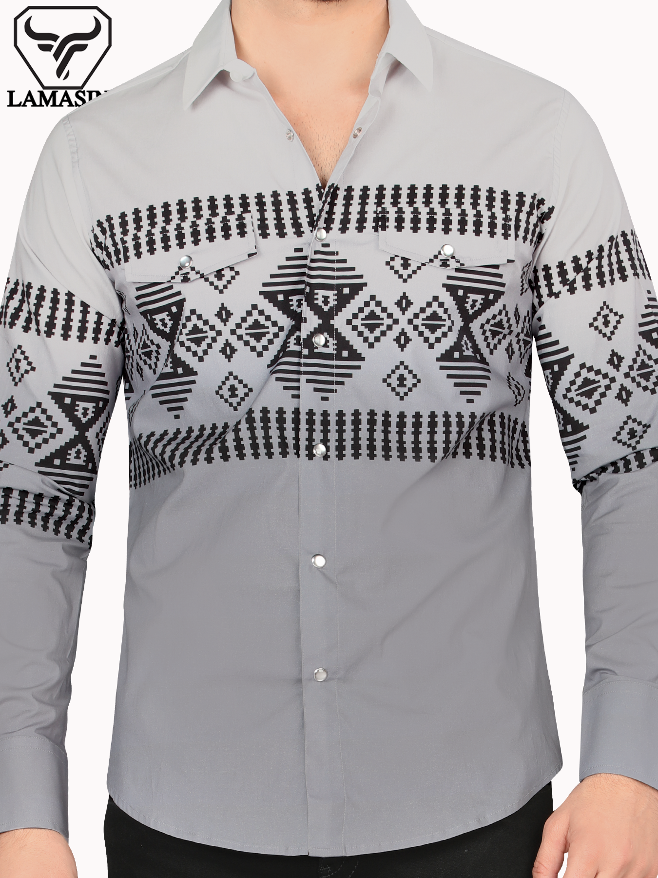 LAMASINI LM2012 Denim Shirt