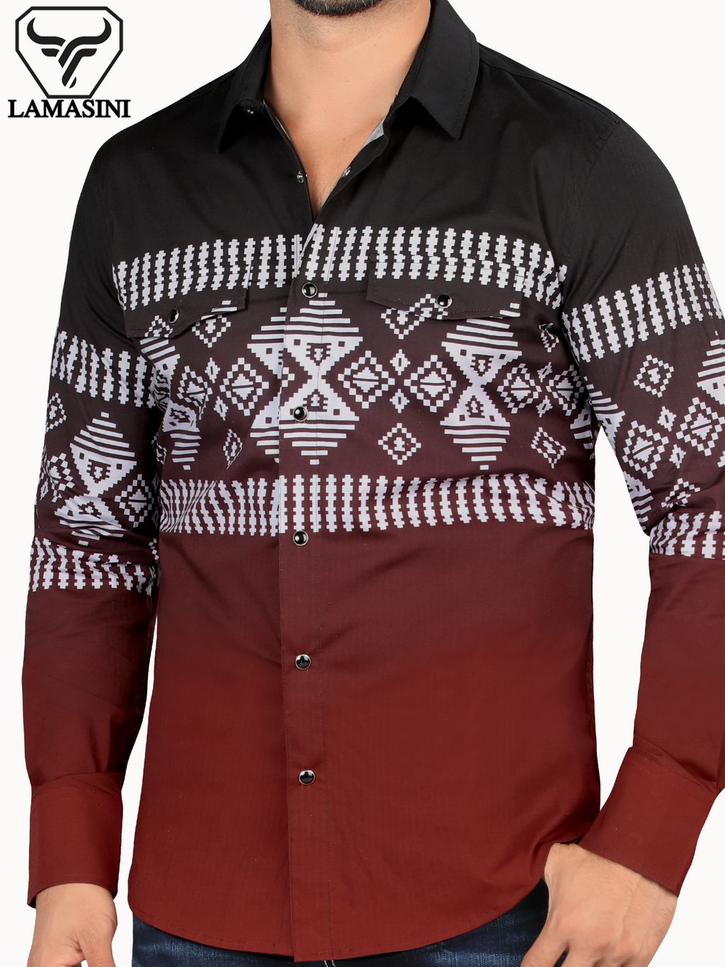 LAMASINI LM2012 Denim Shirt