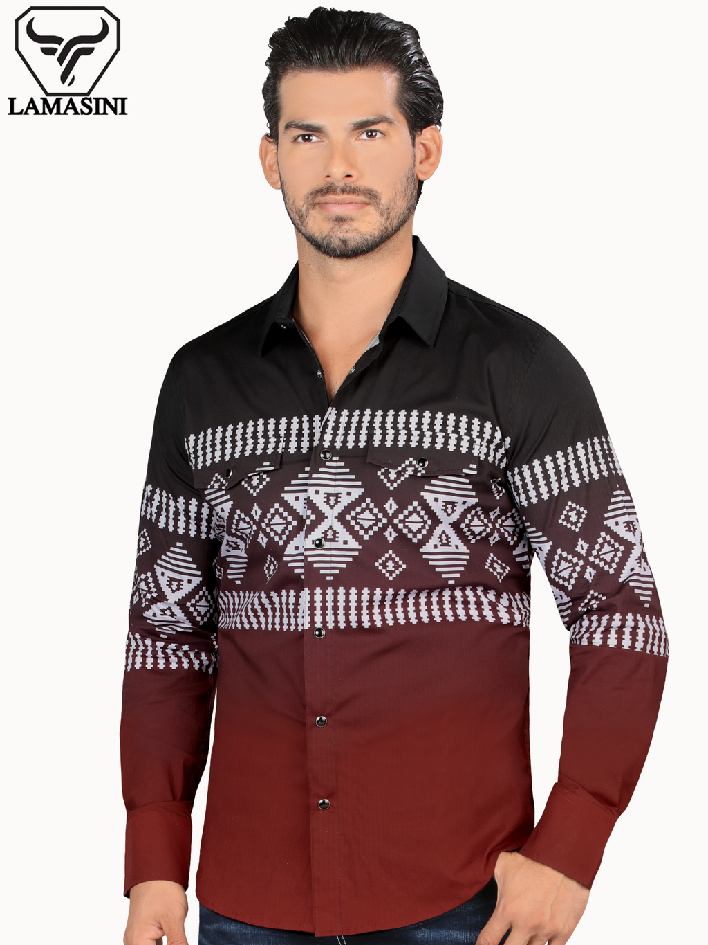 LAMASINI LM2012 Denim Shirt