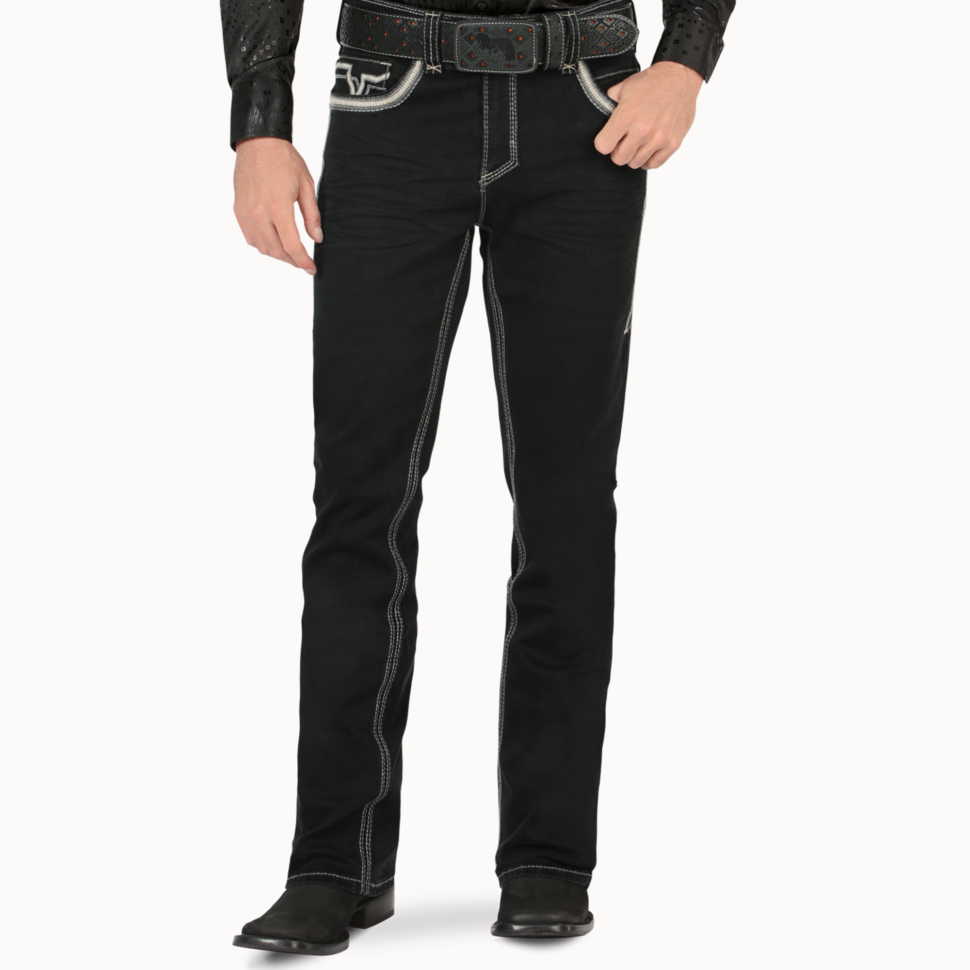 LAMASINI LM26501 Black (Heavy Denim)