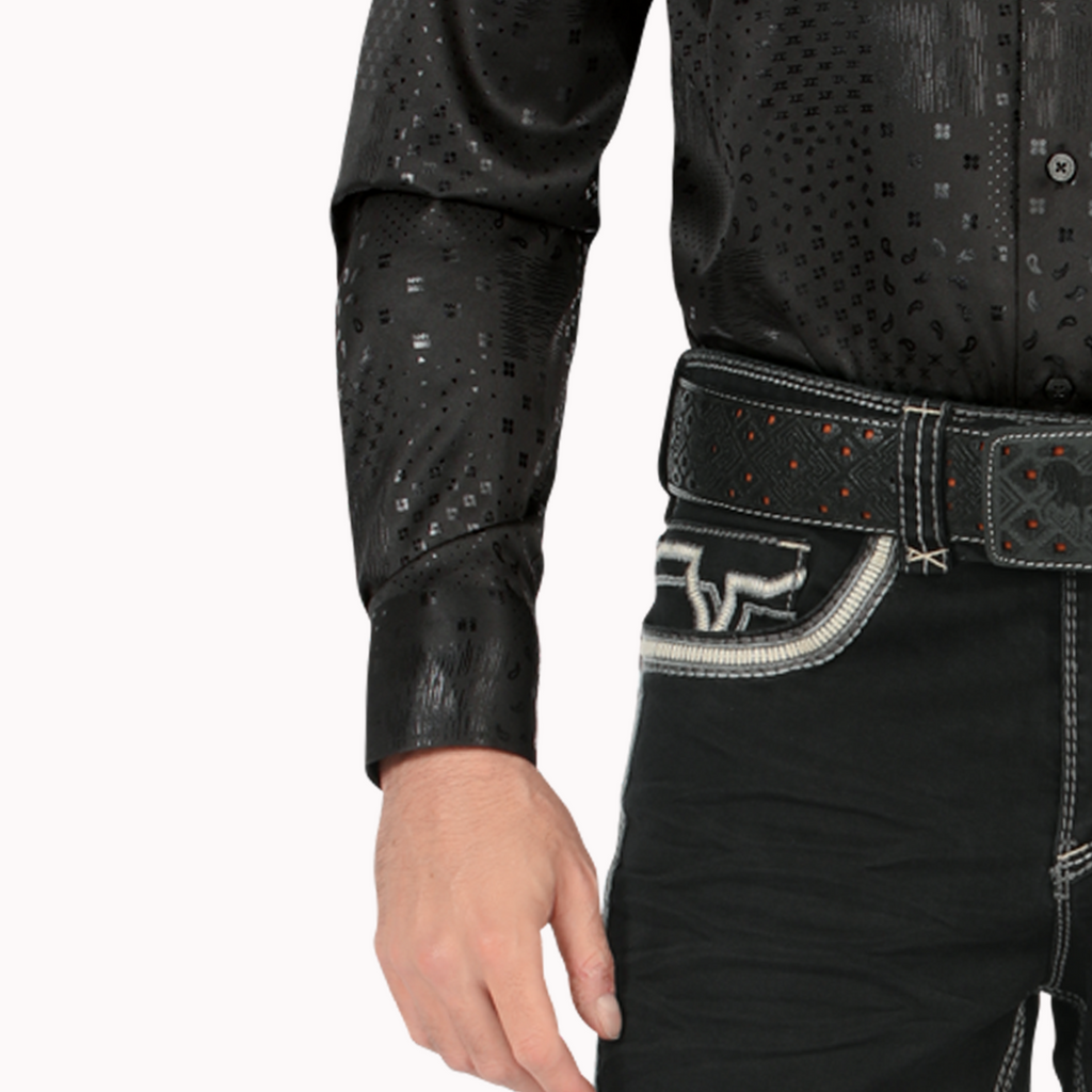 LAMASINI LM26501 Black (Heavy Denim)