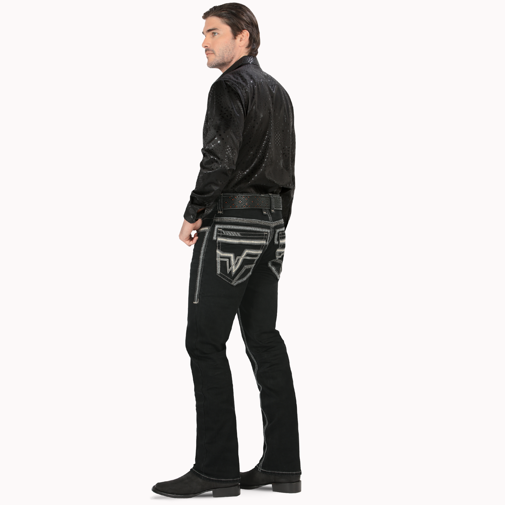 LAMASINI LM26501 Black (Heavy Denim)