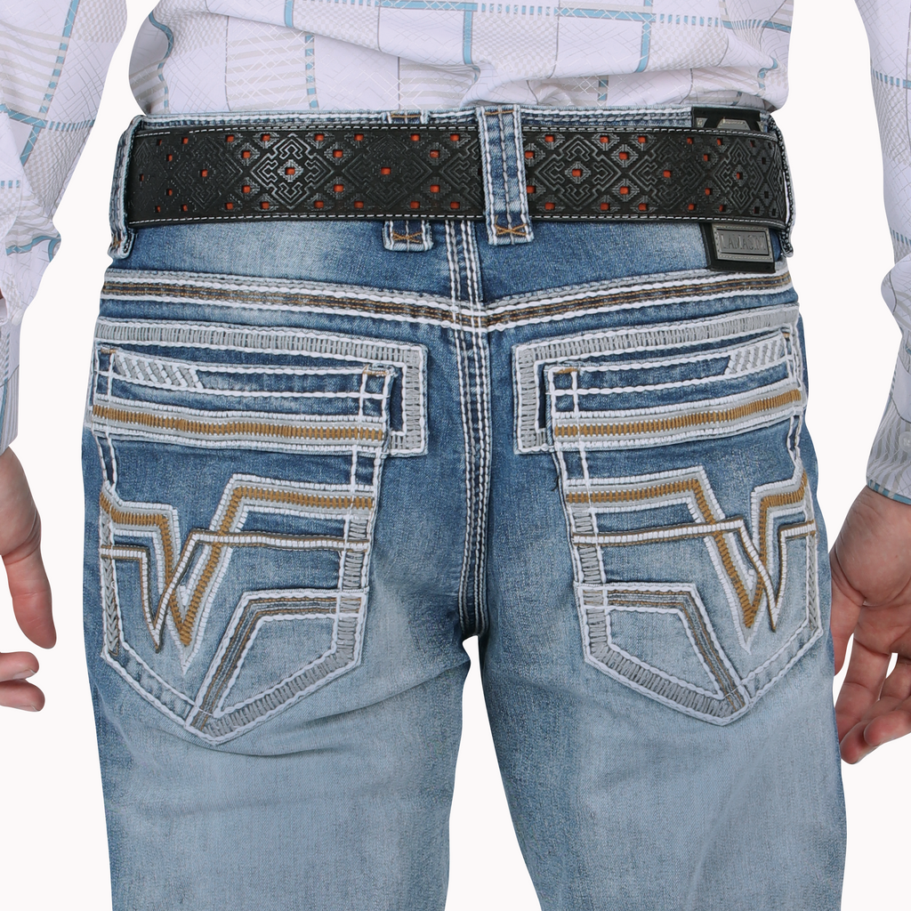 LAMASINI LM26501 Light Blue (Heavy Denim)