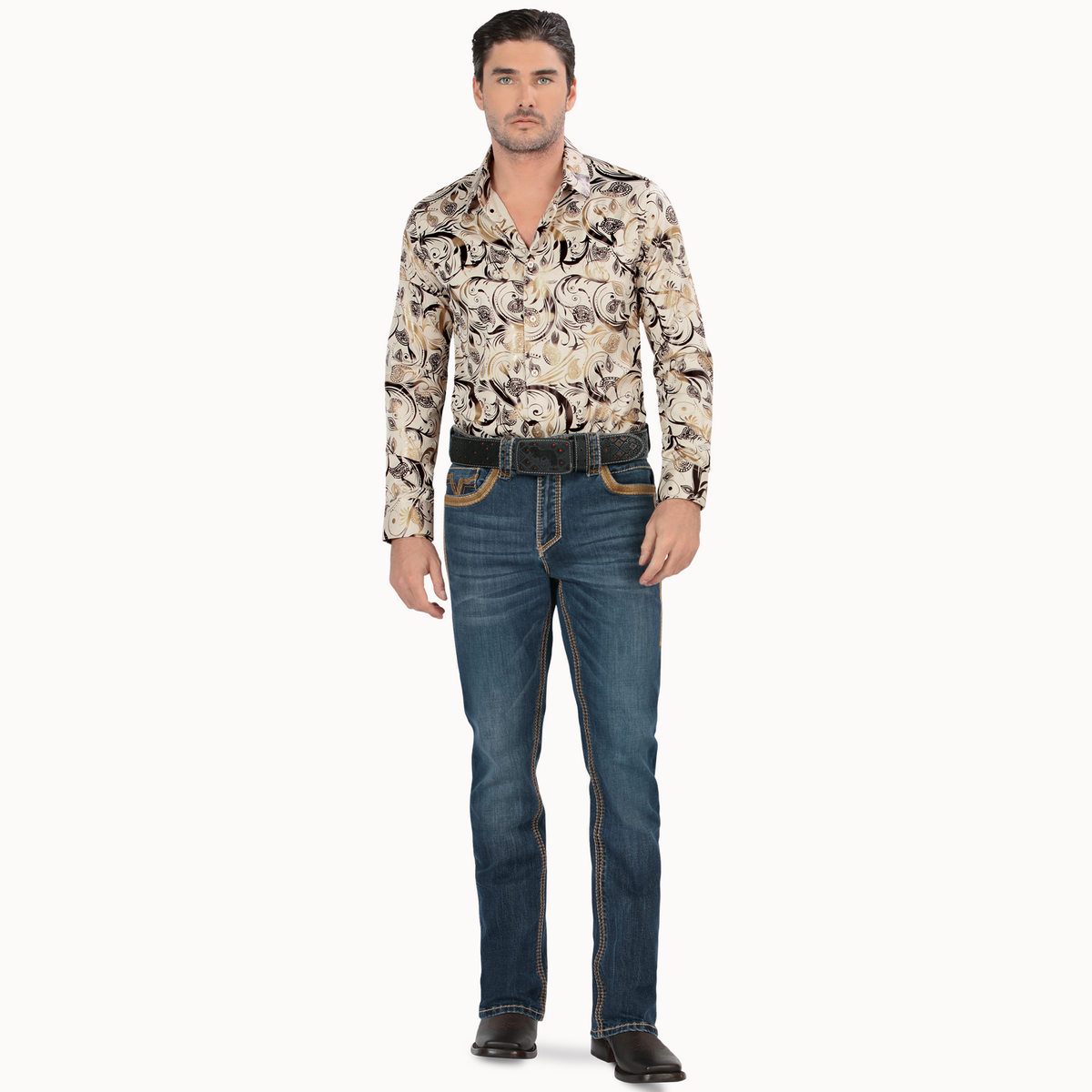 LAMASINI LM26501 Navy (Heavy Denim)