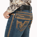 LAMASINI LM26501 Navy (Heavy Denim)