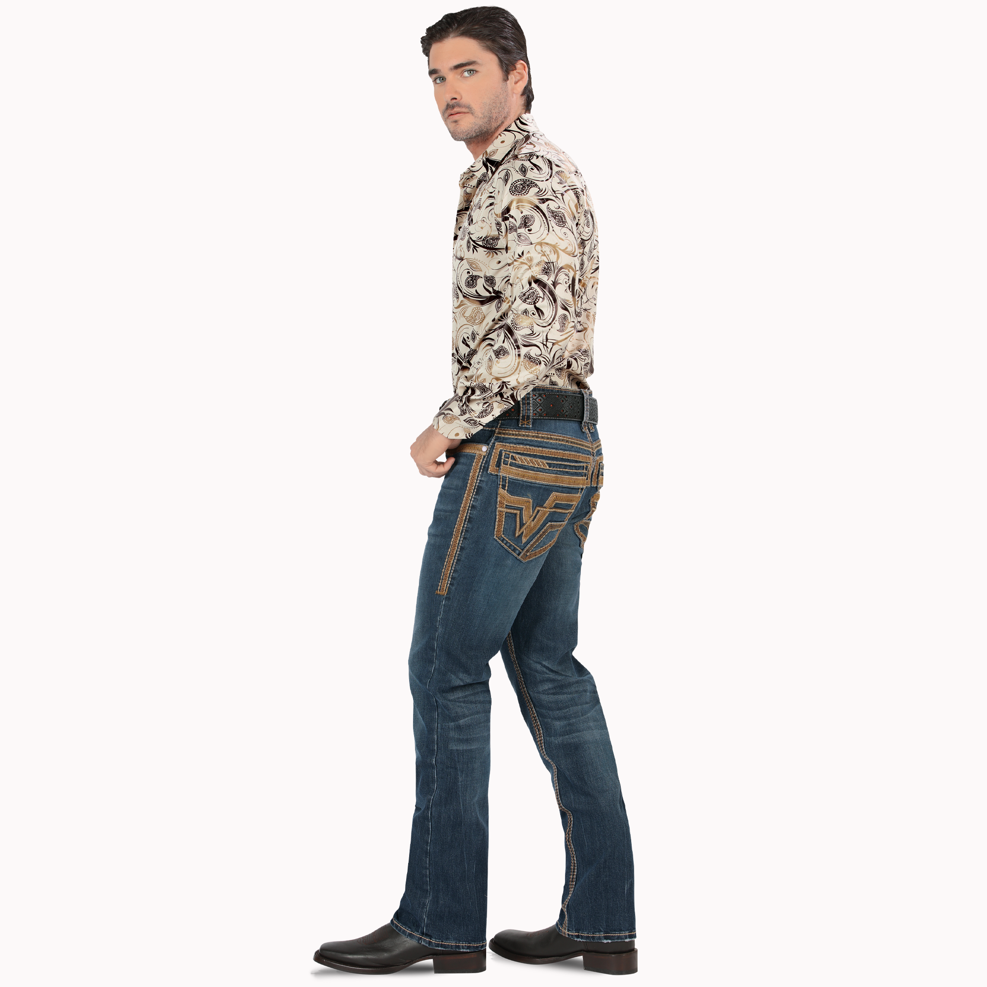 LAMASINI LM26501 Navy (Heavy Denim)