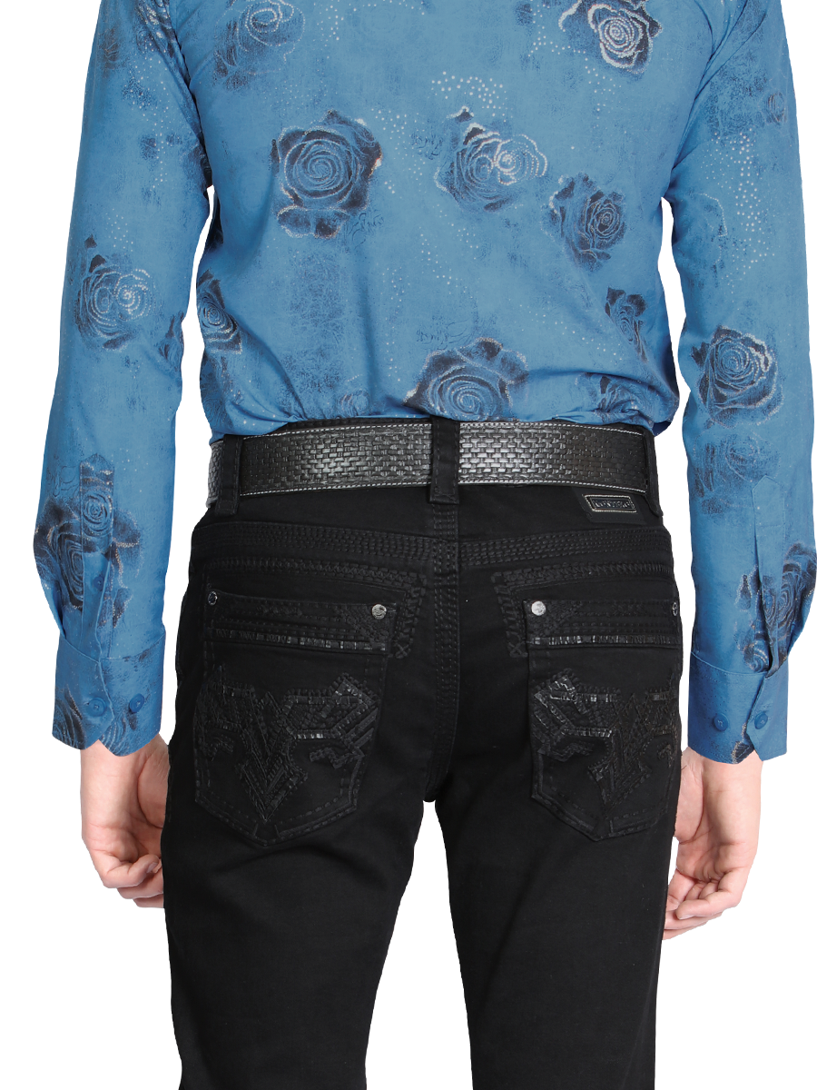 MONTERO 39501 Black Men's Denim Jeans (Heavy Denim)