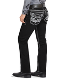 MONTERO 39503 Black Men's Denim Jeans (Heavy Denim)