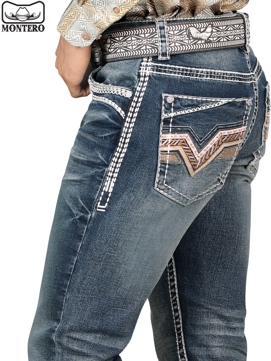 MONTERO MT-4595 Men's Denim Pants (Heavy Denim)
