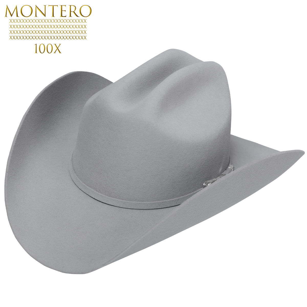 Texana Montero Gris 100X Horma Texas