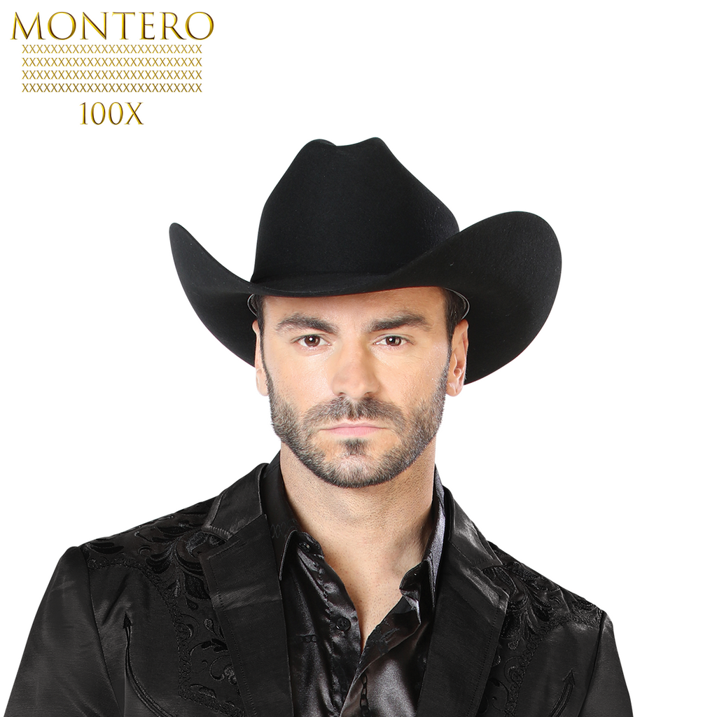 Texana Montero Negra 100X Horma Marlboro