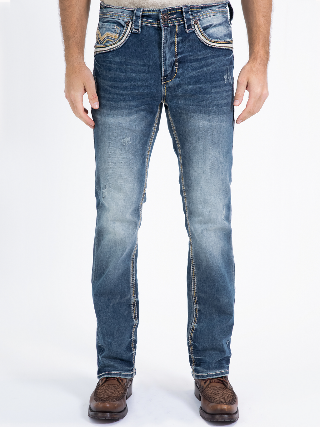 PLATINI PL10321 Men's Denim Pants (Heavy Denim)