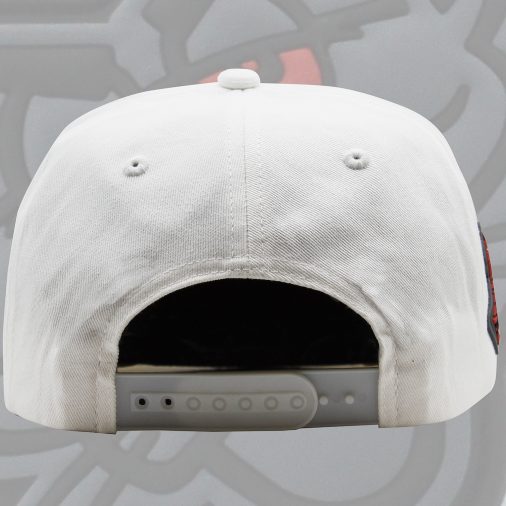 FERRETI HATS PREMIUM FT01 White Baseball Cap For Men La Pantera PVC