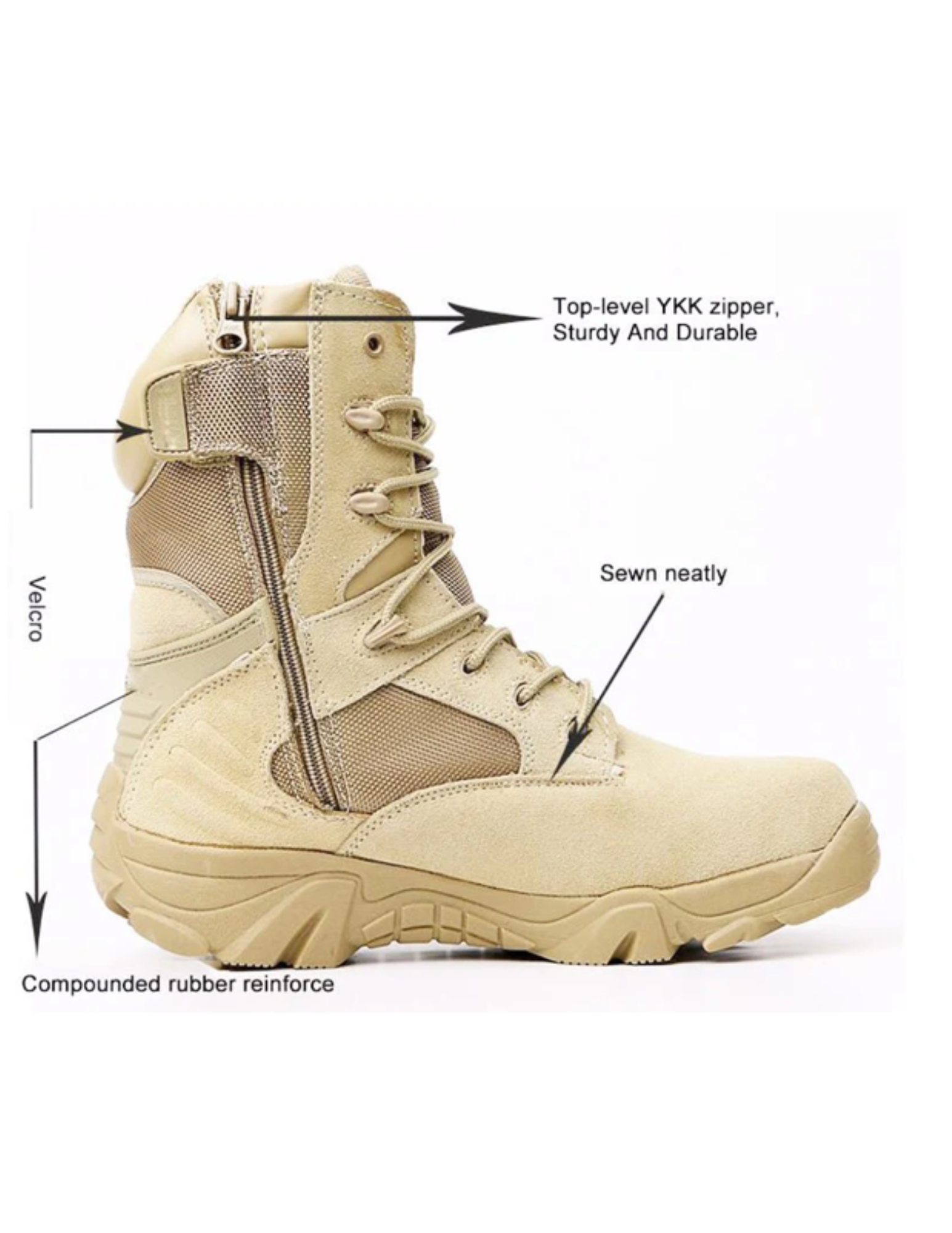 Men's Delta Tactical Boots Light Duty Military Boots