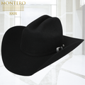 Texana Montero Negra 100X Horma Texas