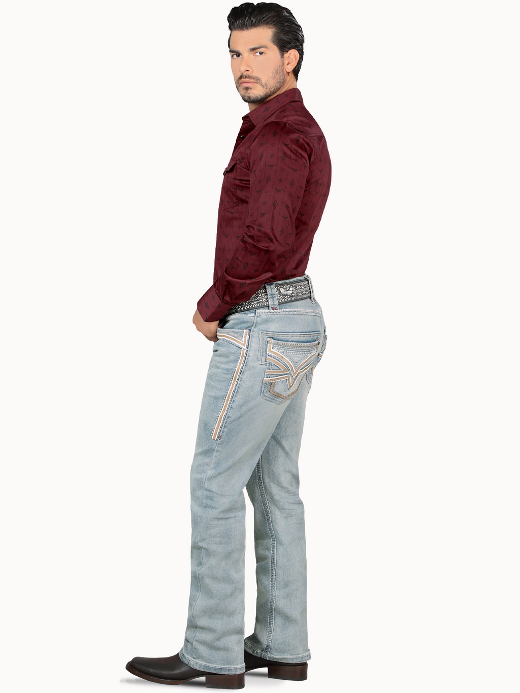 LAMASINI LM12101 Light Blue (Heavy Denim)