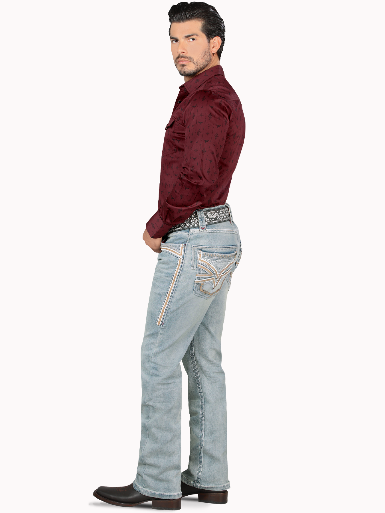 LAMASINI LM12101 Light Blue (Heavy Denim)