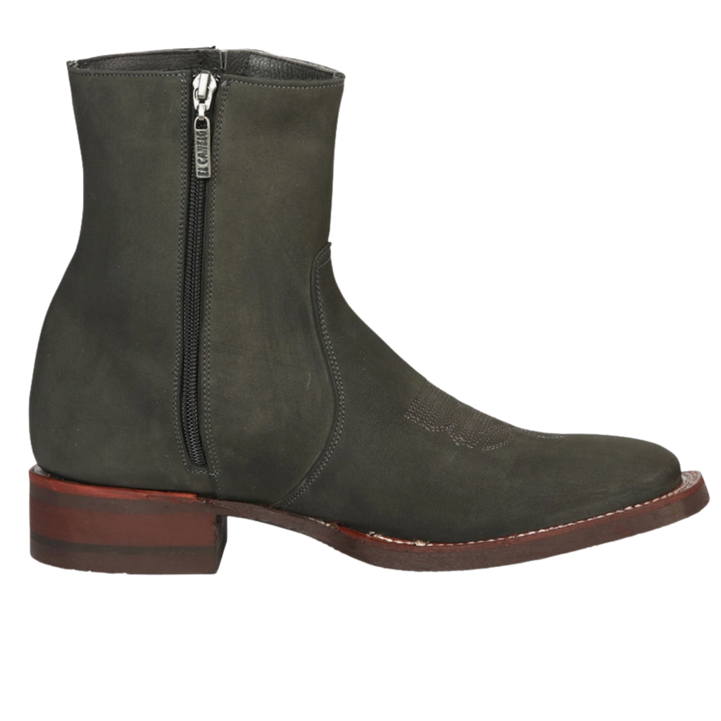 El Canelo Men’s Ankle Boots – Nobuck Gray