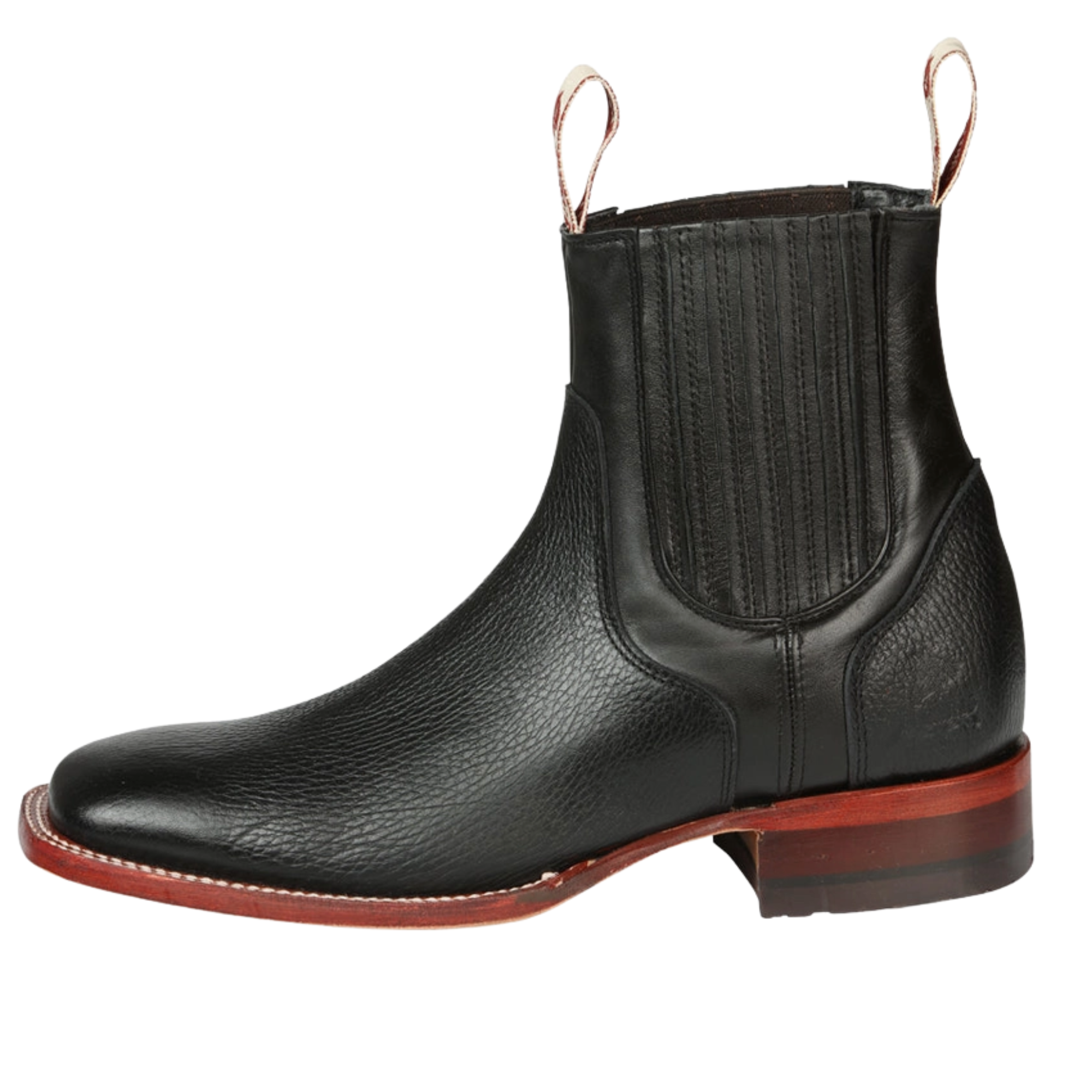 El Canelo Men’s Ankle Boots – Caisson Black